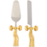 Bow 2 Piece Cake Server Set