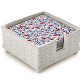 Basketweave Napkin Holder