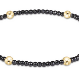 Hope Unwritten Faceted Hematite 2mm Bracelet