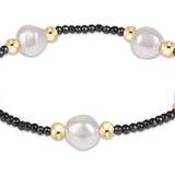 Purpose Admire Pearl 8mm Faceted Hematite Bracelet