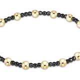 Sincerity Faceted Hematite 2mm Bracelet