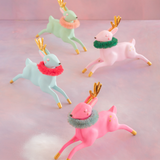 Glitterville Wreath Reindeer Tabletop