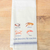 Louisiana Seasons Hand Towel