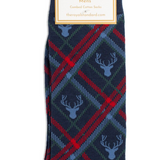 Men's Layton Deer Plaid Socks