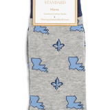 Men's Louisiana Fleur Socks