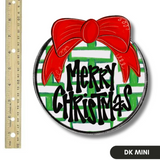 Red Bow Merry Christmas Mini