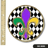 Mardi Gras Fleur-De-Lis Mini