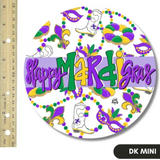 Happy Mardi Gras Mini