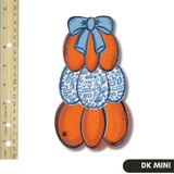 Blue and White 2026 Pumpkin Stack Mini