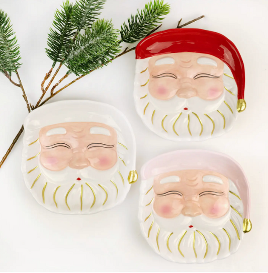 Santa Dessert Plate