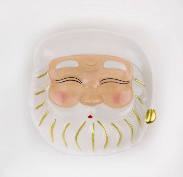 Santa Dessert Plate