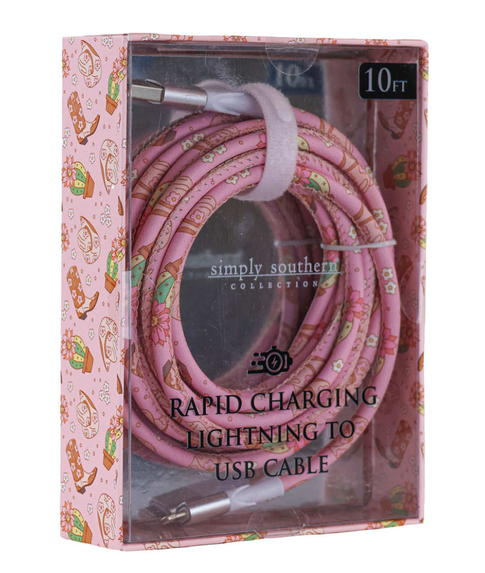 10ft Rapid Charging Lightning Cable