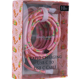 10ft Rapid Charging Type-C Cable