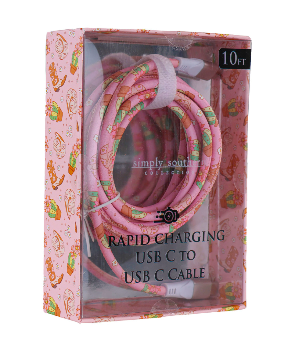 10ft Rapid Charging Type-C Cable