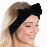 Plush Bow Spa Headbands