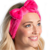 Plush Bow Spa Headbands