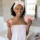 Plush Bow Spa Headbands