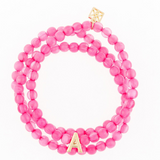 Paris Initial Bracelets