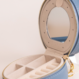 Leather Travel Jewelry Box