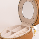 Leather Travel Jewelry Box