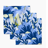 Floral Initial Dishcloth Set