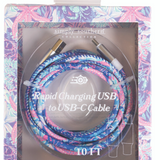 10ft Rapid Charging Type-C Cable