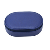 Leah Oval Travel Jewelry Case