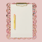 Happy Confetti Large Clipboard