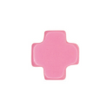 16" Small Signature Cross Necklace- Color Collection