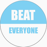 Beat Everyone Gameday Pins