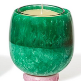 Pedestal Candleholder with Candle