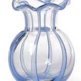 Ruffled Ribbon Vase
