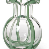 Ruffled Ribbon Vase