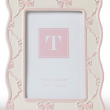 Bow Detail Scalloped Frame