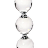 Bobbin Crystal Taper Candleholder