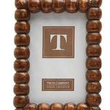 Hand-Carved Bobbin Photo Frame