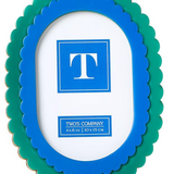 Double Scallop Blue/Green Frame