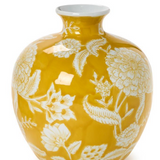 Yellow Floral Vase