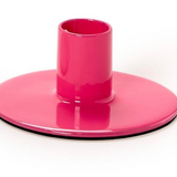 Pink Taper Candleholders