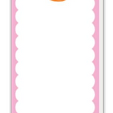 Skinny Scalloped Initial Notepad-Rosannebeck