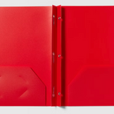 Monogramed Folder -2 Pocket with prongs
