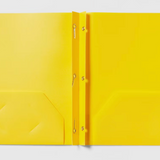 Monogramed Folder -2 Pocket with prongs