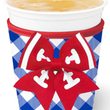 Gameday Gingham Small Cup Coolie