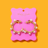 Kali Pearl Hoop