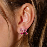Confetti Bow Stud