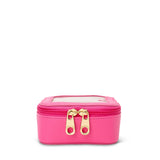 Personalizable Medium Clear Case in Raspberry