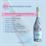 Beau Bottles Hydrangea Lattice - Prosecco Collection