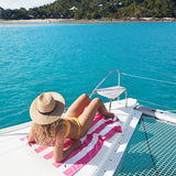 Large Dock & Bay Quick Dry Towels: Phi Phi Pink