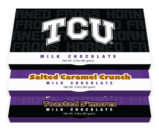 TCU Horned Frogs Chocolate Bars