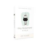 NIV Tiny Testament Bible New Testament Leathersoft White